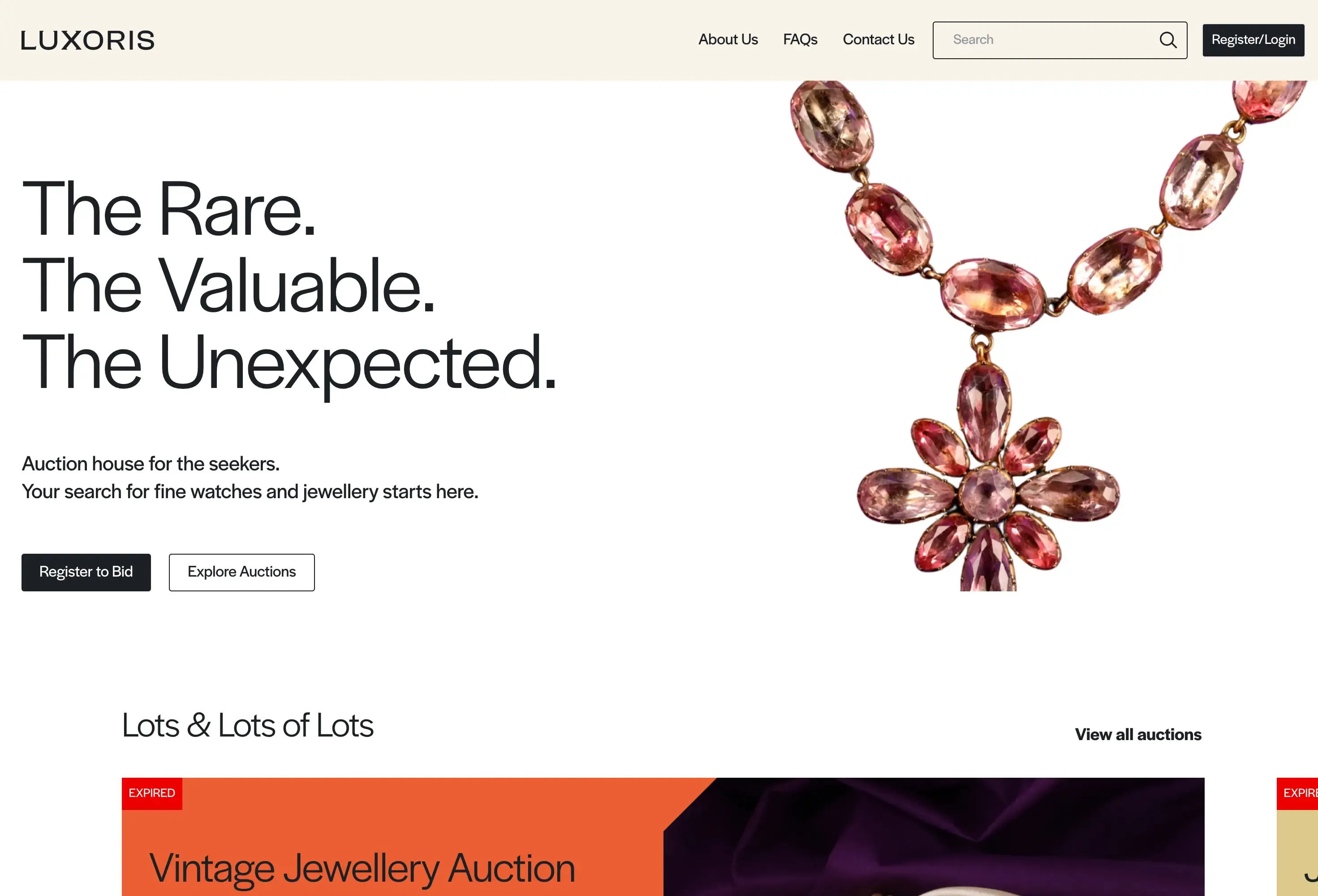 Luxoris website