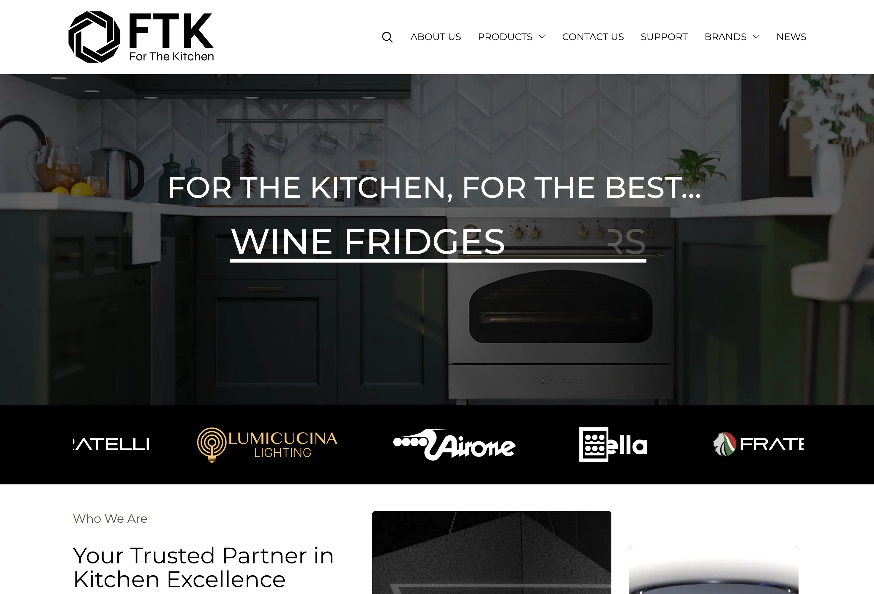 For The Kitchen website