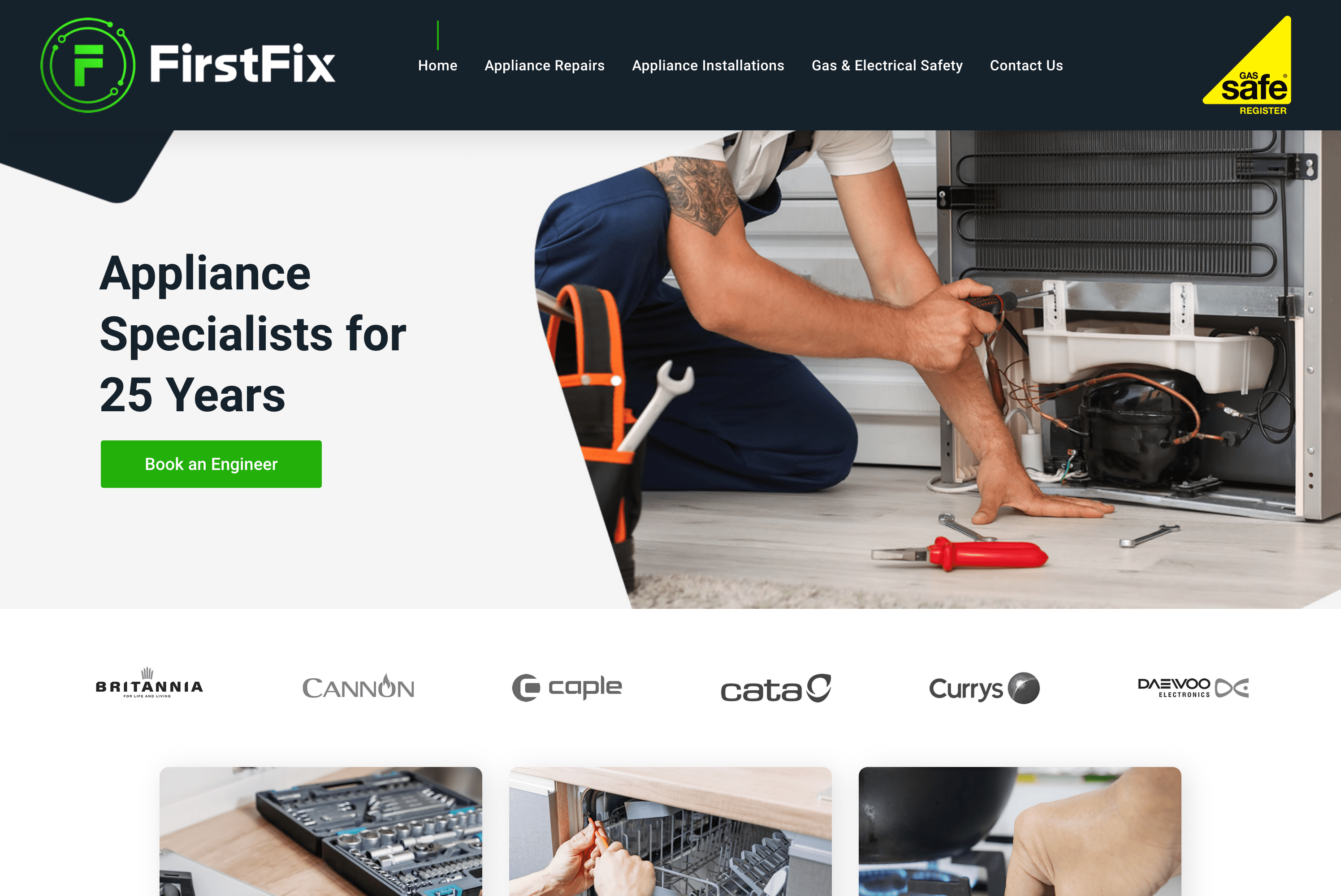 First Fix Appliance Care